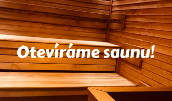 Otevíráme saunu!